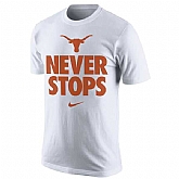 Texas Longhorns Nike Bench Legend Dri-FIT WEM T-Shirt - White,baseball caps,new era cap wholesale,wholesale hats